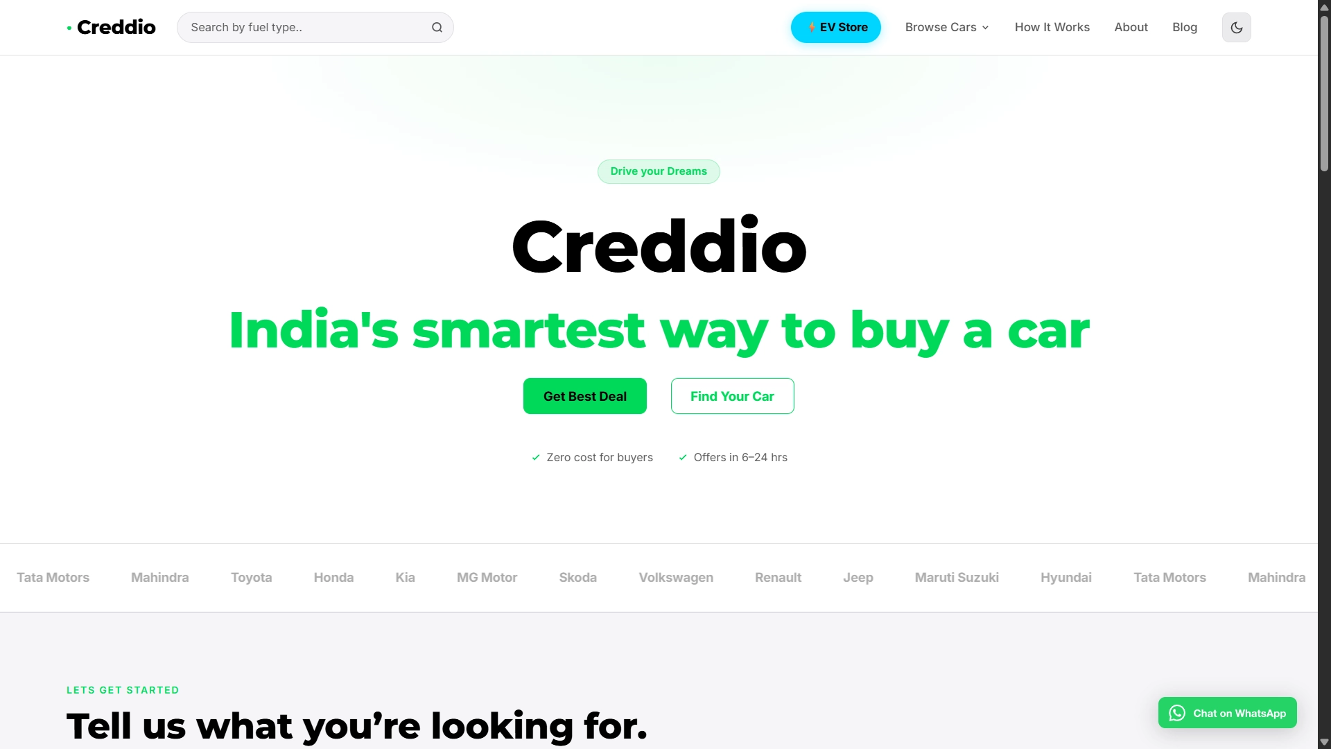 Structured Discovery, Built for Considered Purchases